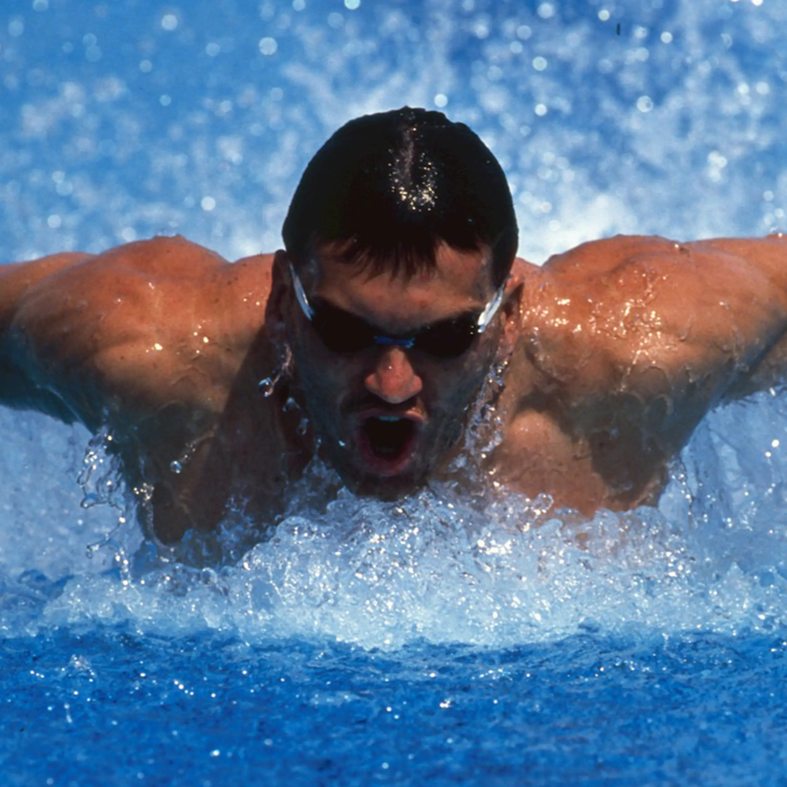 Nils Rudolph schwimmt Schmetterling